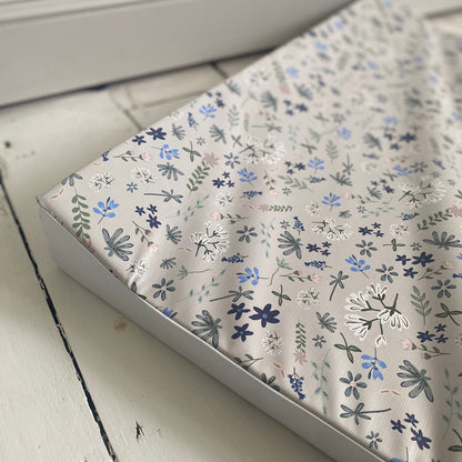 Ralphie Bear Anti-Roll Wedge Changing Mat - Wildflower