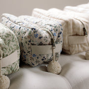 Ralphie Bear Quilted Washbag - Wildflower
