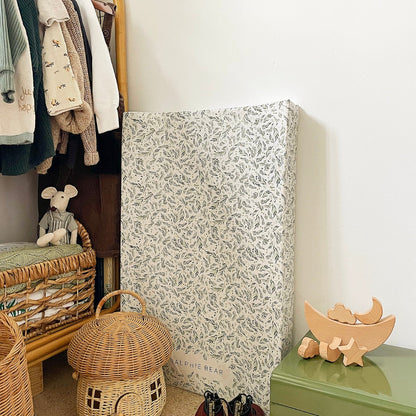 Ralphie Bear Anti Roll Wedge Changing Mat - Willow