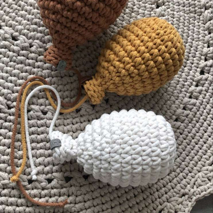 Zuri House Crochet Balloon - Ivory