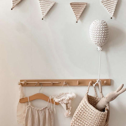 Zuri House Crochet Balloon - Ivory