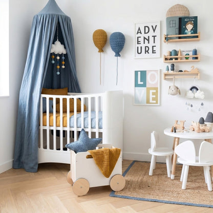 Zuri House Crochet Balloon - Mustard