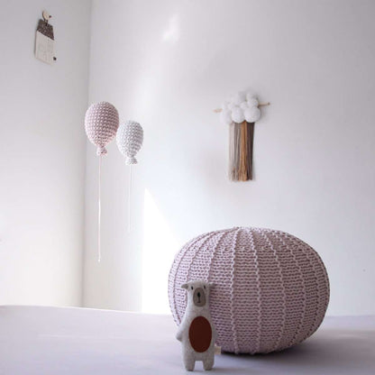 Zuri House Crochet Balloon - Pale Pink