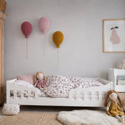 Zuri House Crochet Balloon - Old Rose