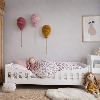 Zuri House Crochet Balloon - Old Rose