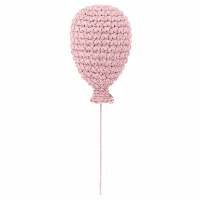 Zuri House Crochet Balloon - Powder Pink