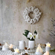 Zuri House Crochet Christmas Wreath