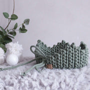 Zuri House Crochet Crown - Sage