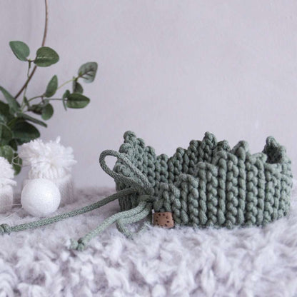 Zuri House Crochet Crown - Sage