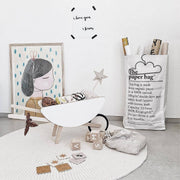 Zuri House Crochet Rug Moon - Ivory