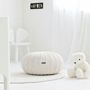 Zuri House Crochet Rug Moon - Ivory