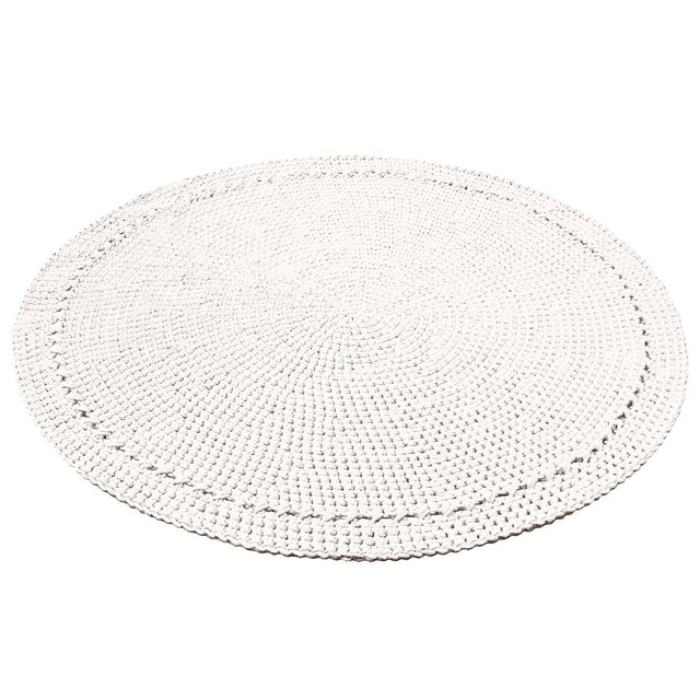 Zuri House Crochet Rug Nebo - Ivory