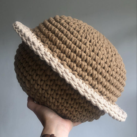 Zuri House Crochet Saturn Cushion