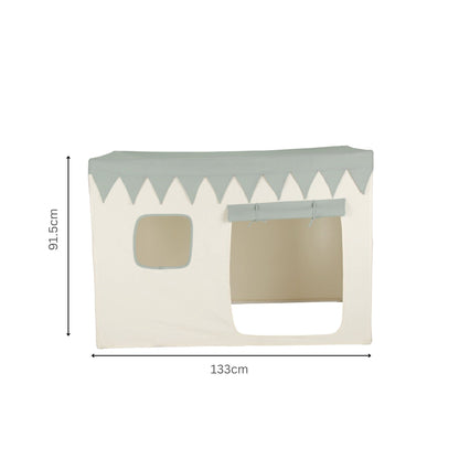 CuddleCo Play House with Bunting - Sea Salt