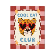 Kid of the Village Cool Cat Club Fine Art Print
