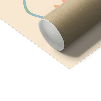 Kid of the Village Let's Be Mermaids Fine Art Print