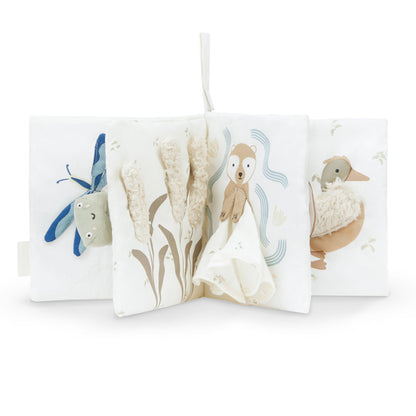 Avery Row Fabric Baby Book - Tales Of The Riverbank