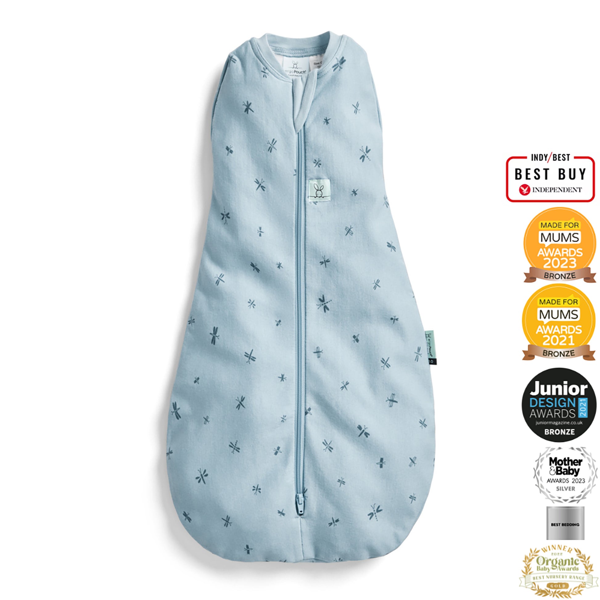 ergoPouch Swaddle Sleeping Bag Tog Dragonflies – Scandiborn