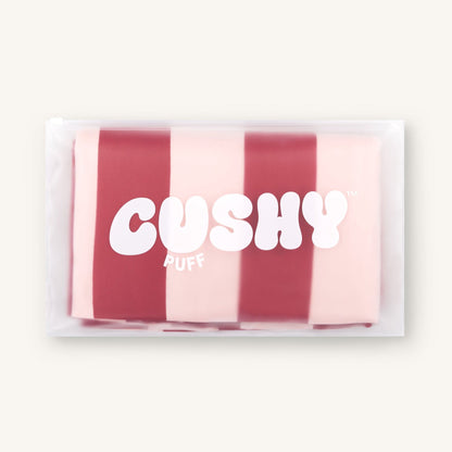 Cushy Puff Pillow Case - Raspberry Ripple