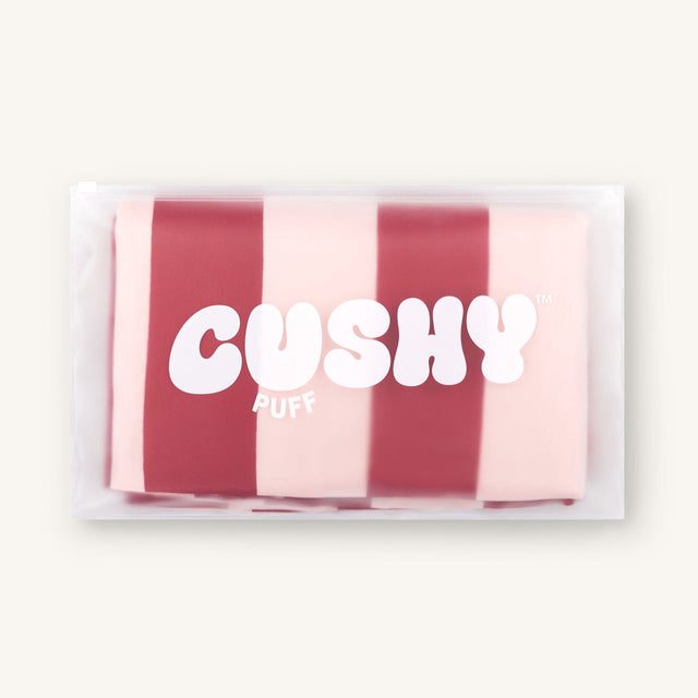 Cushy Puff Pillow Case - Raspberry Ripple