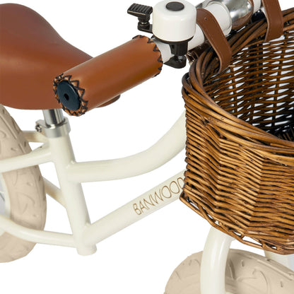 Banwood First Go Balance Bike - Vintage White