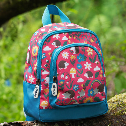 Frugi Little Adventurers Backpack - Woodland Hedgehog