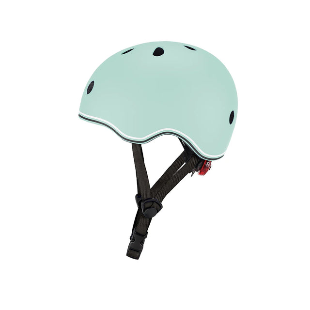 Globber Go Up Helmet With Lights 45-51cm - Pastel Mint