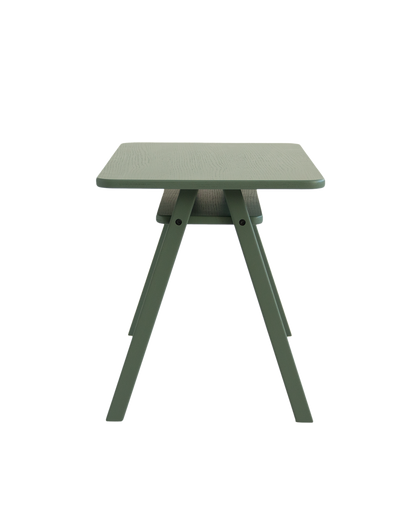 Nobodinoz Growing Green Collection Dark Green solid wood table