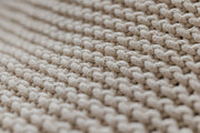 Zuri House Knitted Bean Bag - Beige