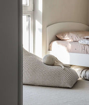 Zuri House Knitted Bean Bag - Ivory