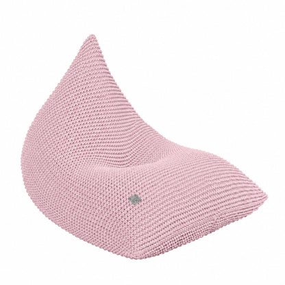 Zuri House Knitted Bean Bag - Powder Pink