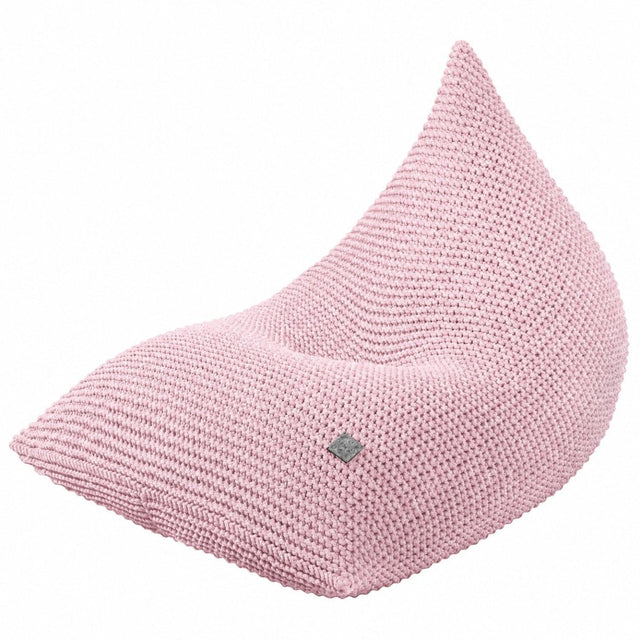 Zuri House Knitted Bean Bag - Powder Pink