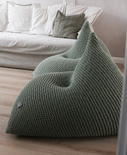 Zuri House Knitted Bean Bag - Sage