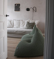 Zuri House Knitted Bean Bag - Sage