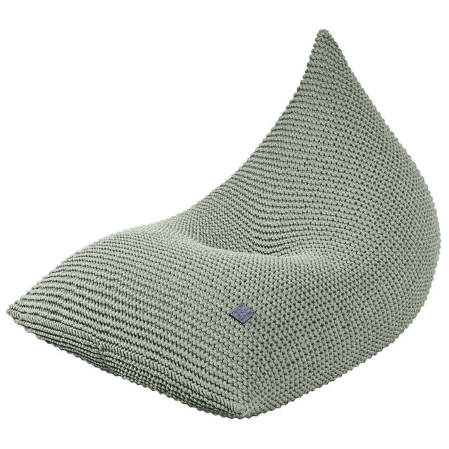 Zuri House Knitted Bean Bag - Sage
