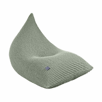Zuri House Knitted Bean Bag - Sage