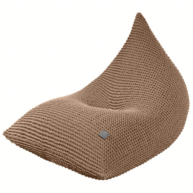 Zuri House Knitted Bean Bag - Toffee