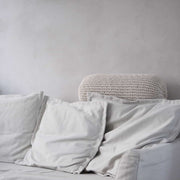 Zuri House Knitted Bolster Cushion - Beige