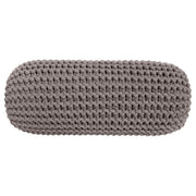 Zuri House Knitted Bolster Cushion - Mocha