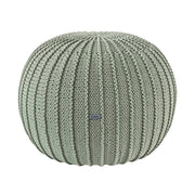 Zuri House Knitted Pouffe - Sage