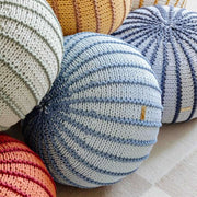 Zuri House Knitted Pouffe Ziggy - Baby Blue