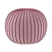 Zuri House Knitted Pouffe Ziggy - Powder Pink
