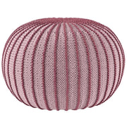 Zuri House Knitted Pouffe Ziggy - Powder Pink