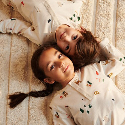 Liewood Wilhelm Christmas Pyjamas - Holiday / Sandy