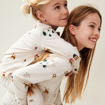 Liewood Wilhelm Christmas Pyjamas - Holiday / Sandy