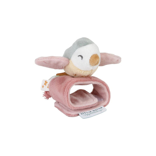 Little Dutch Wrist Rattle Bird - Flowers & Butterflies