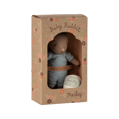 Maileg Rabbit Micro Set - Blue