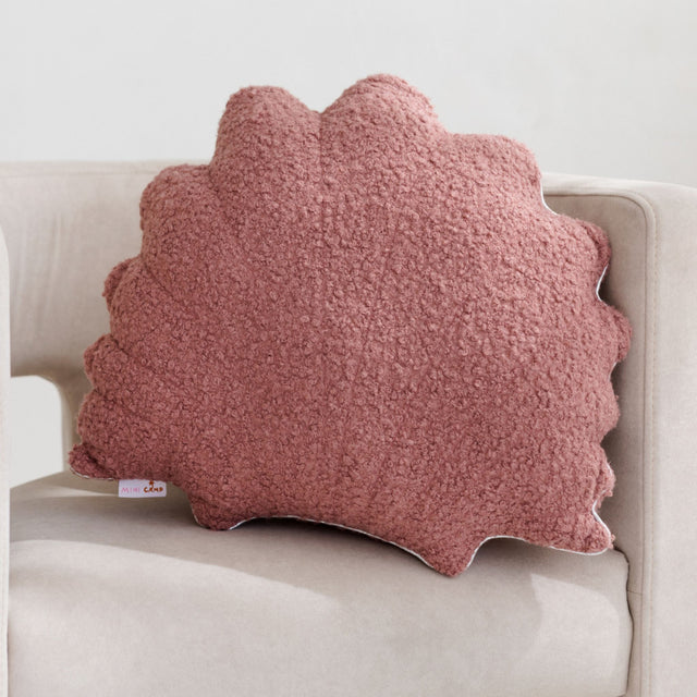 MiniCamp Boucle Seashell Cushion - Rose