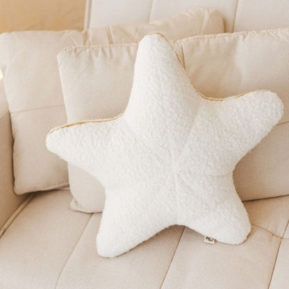 MiniCamp Boucle Starfish Cushion - Ecru