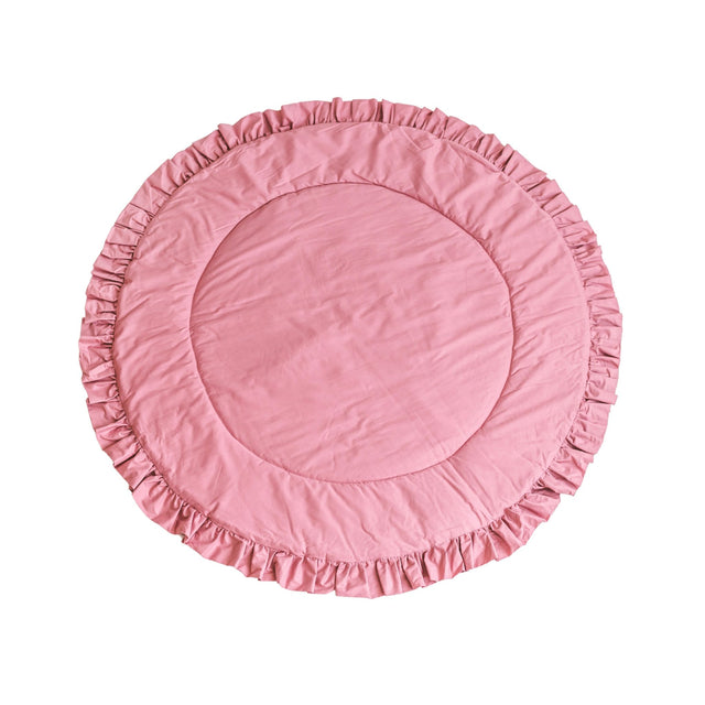 MiniCamp Ruffle Playmat - Rose